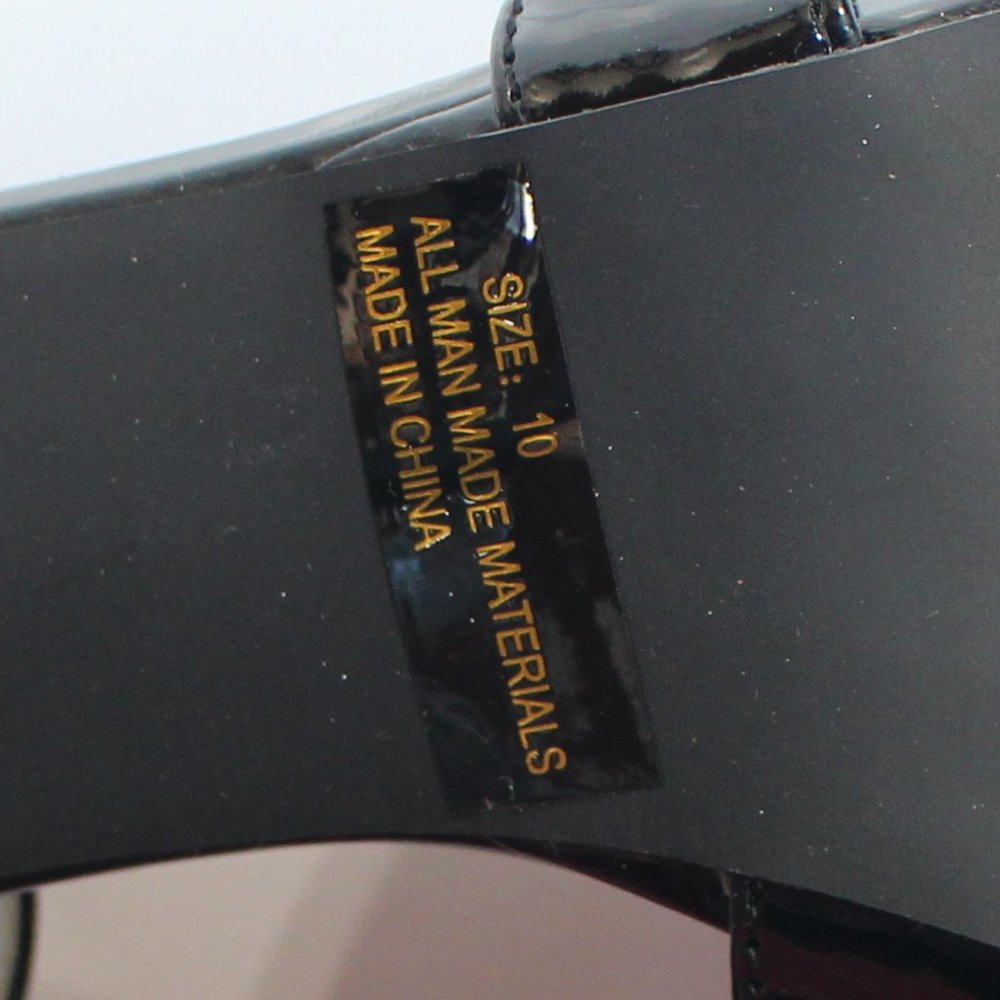 Qupid AFFAIR-08 Black High Heel Shoes - Picture 6 of 8